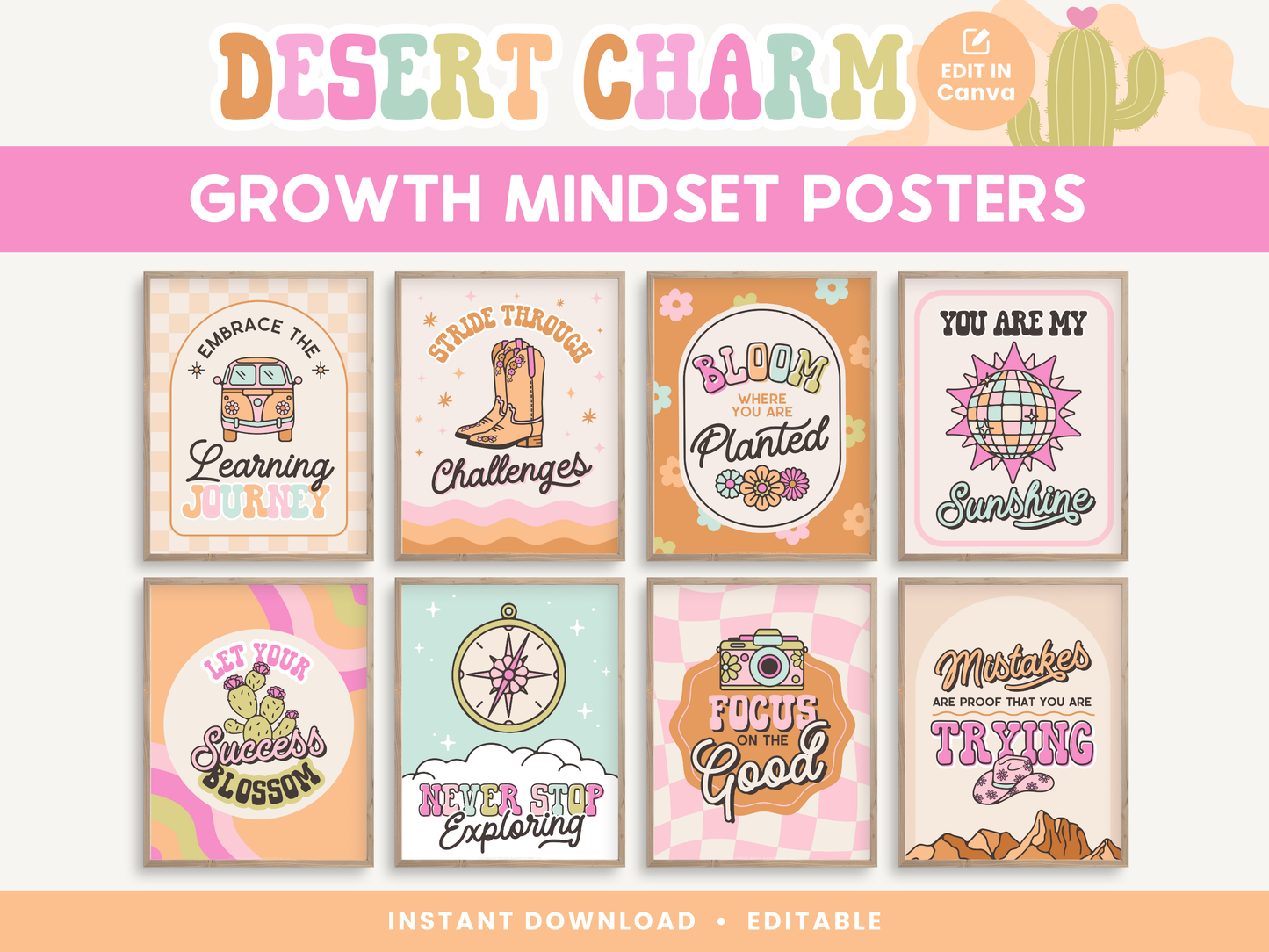 Growth Mindset Posters