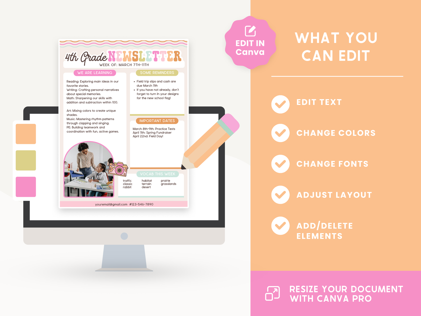 Classroom Newsletter Templates