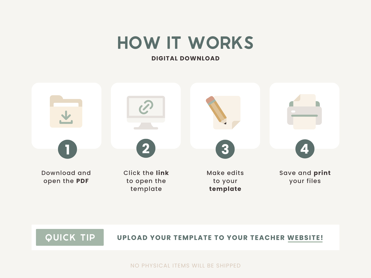 Meet the Teacher Template
