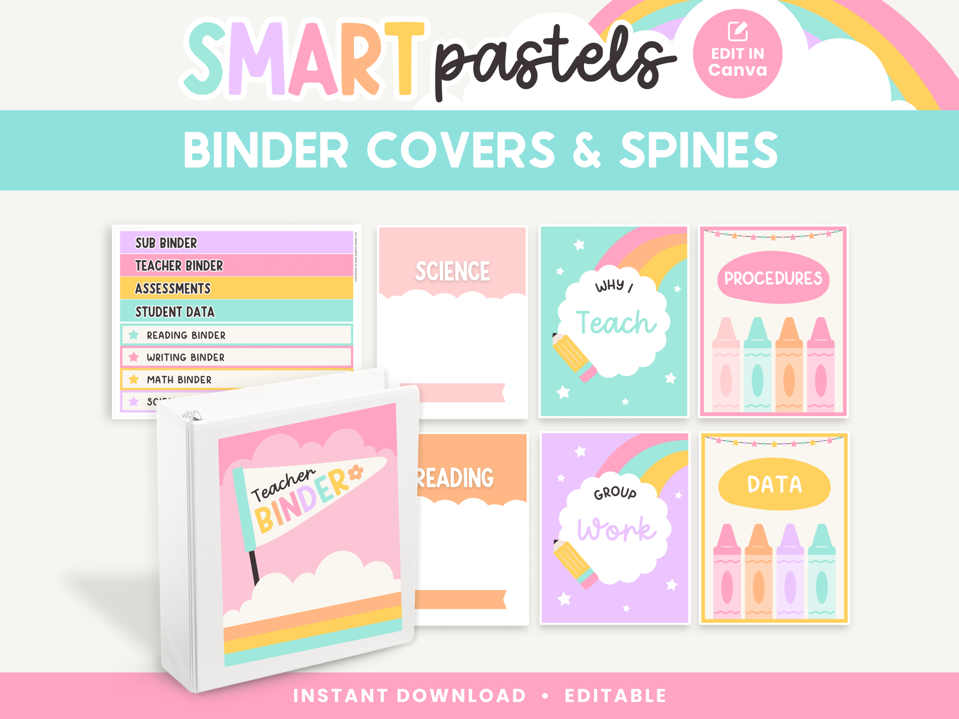 Binder Covers + Spines – Always Sunny Co binder-covers-spines-always-sunny-co