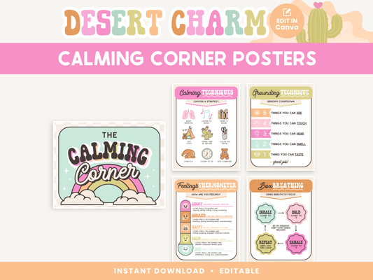 Calming Corner Posters