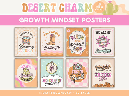 Growth Mindset Posters