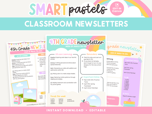 Classroom Newsletter Templates