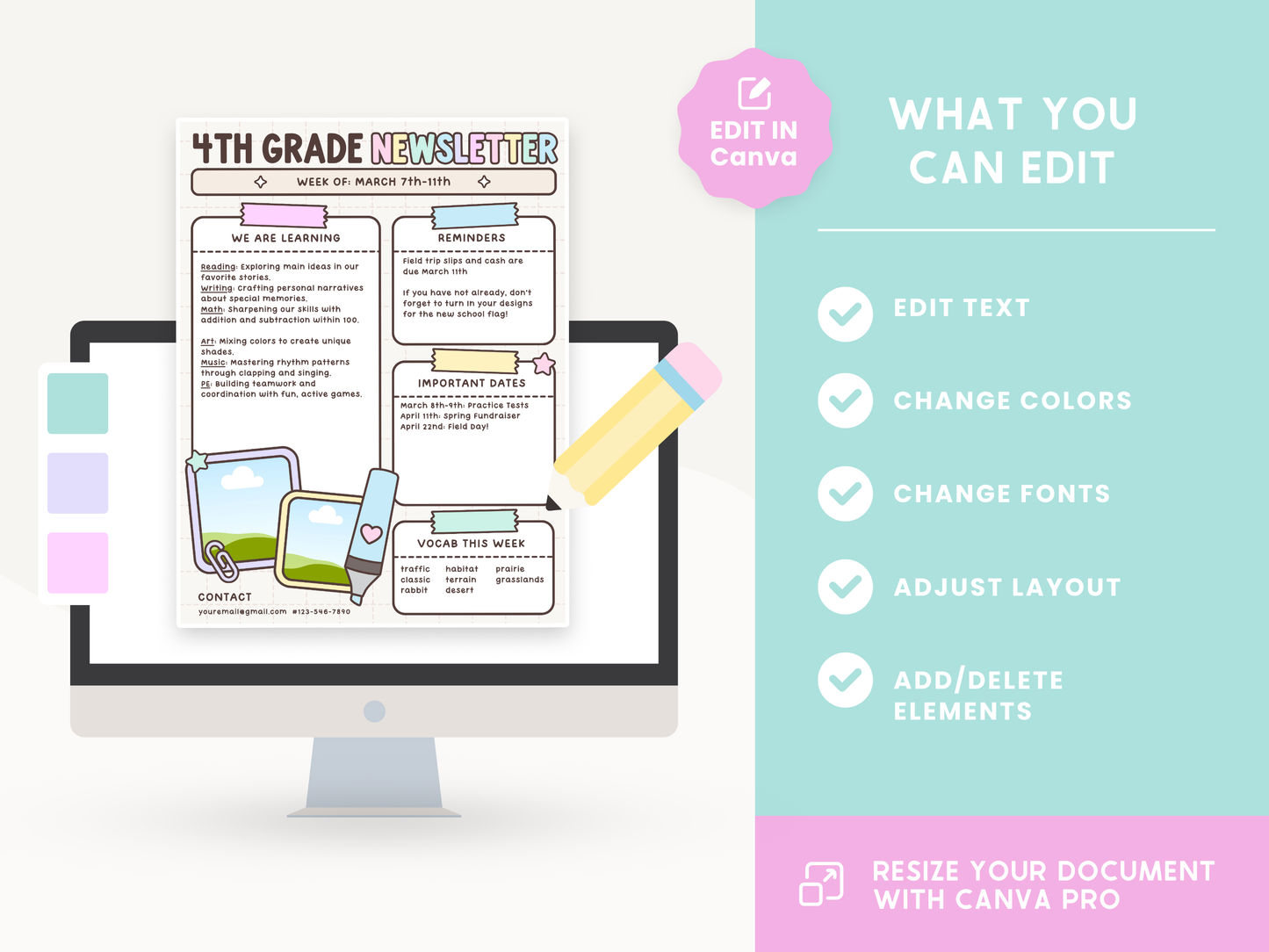 Classroom Newsletter Templates