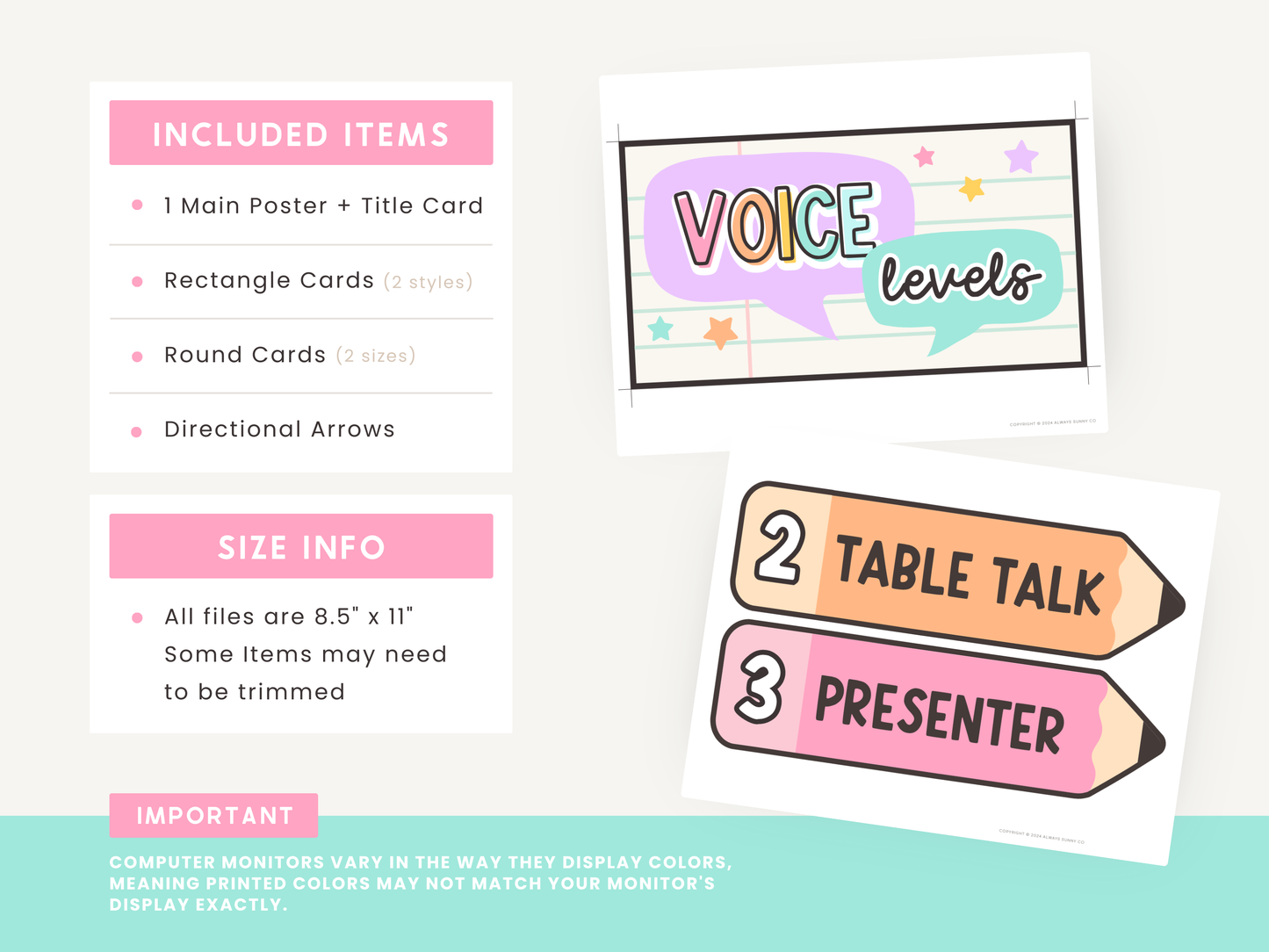 Voice Level Chart Display