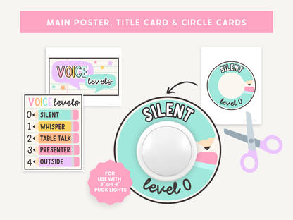 Voice Level Chart Display