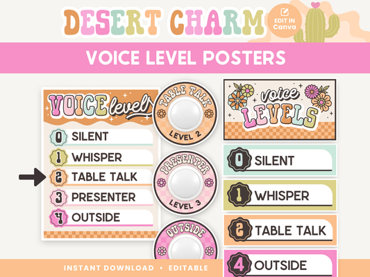 Voice Level Chart Display