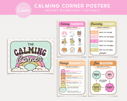 Calming Corner Posters