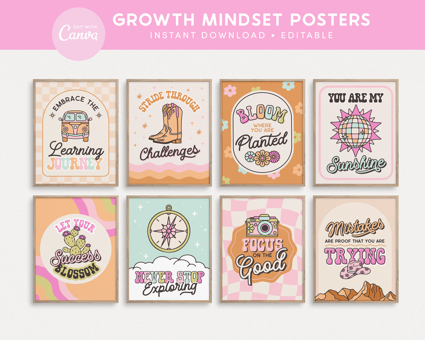 Growth Mindset Posters